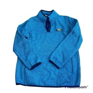 L.L. Bean Blue Knit Pulllover Sweater XL Kids Girls Youth